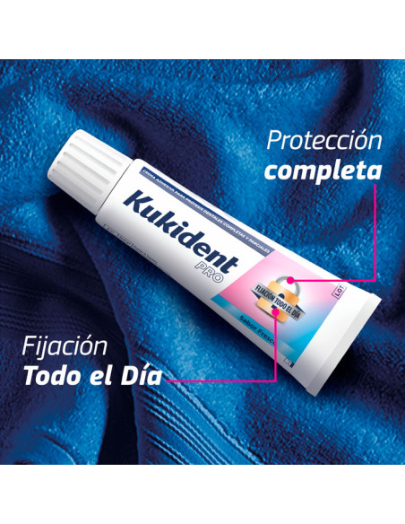 Kukident Pro Crema Adhesiva Prótesis Dental Sabor Fresco 47 g