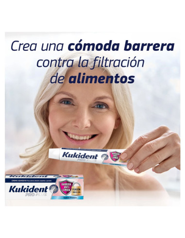 Kukident Pro Plus Barrera Anti-Comida Crema...
