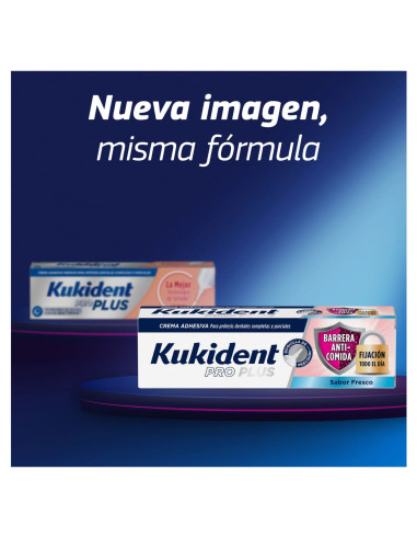 Kukident Pro Plus Barrera Anti-Comida Crema...