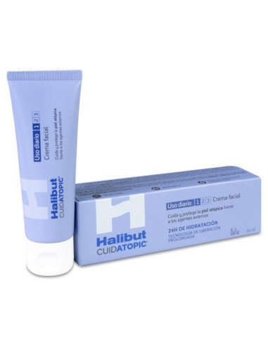 Halibut Cuidatopic Crema Facial 50 ml