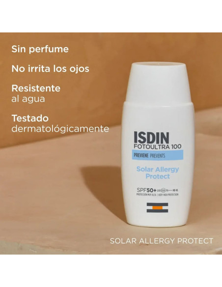 Isdin FotoUltra 100 Solar Allergy Protect SPF 50+   50 ml