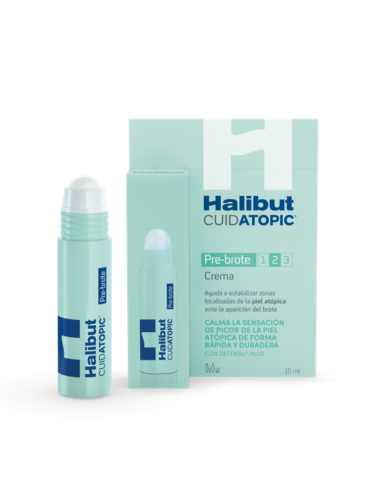 Halibut Cuidatopic Pre-Brote Roll On 15 ml
