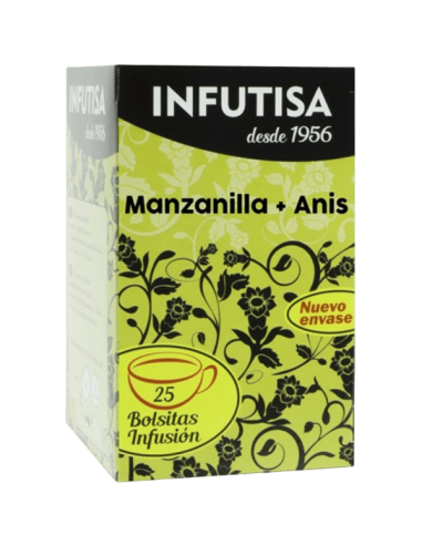 Infutisa Infusión Manzanilla y Anís 25 bolsitas