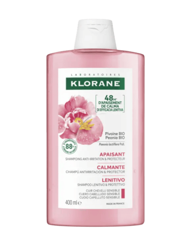 Klorane Duplo Champú Calmante a la Peonia Bio...