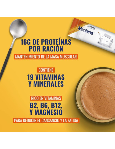 Meritene Fuerza y Vitalidad Chocolate 30 sobres...