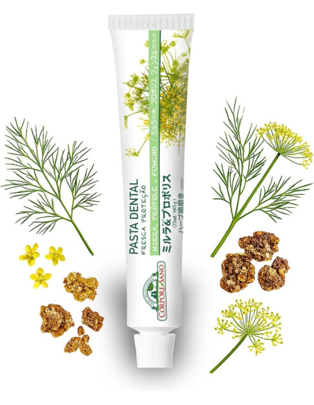 Corpore Sano Crema Dental Fresca Protección Mirra Própolis e Hinojo 75 ml