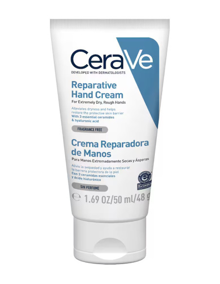 Cerave Duplo Crema Reparadora de Manos 2x50 ml