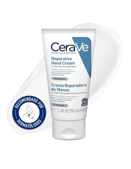 Cerave Duplo Crema Reparadora de Manos 2x50 ml