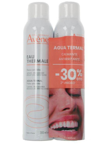 Avéne Spray Agua Termal Duplo 2x300 ml