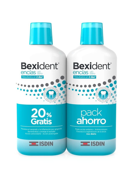Bexident Encías Uso Diario Colutorio Duplo 2x500 ml