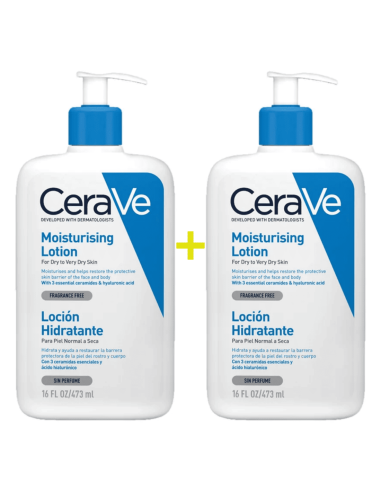 Cerave Duplo Loción Hidratante 2x473 ml