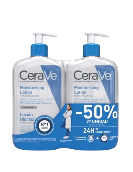 Cerave Duplo Loción Hidratante 2x473 ml