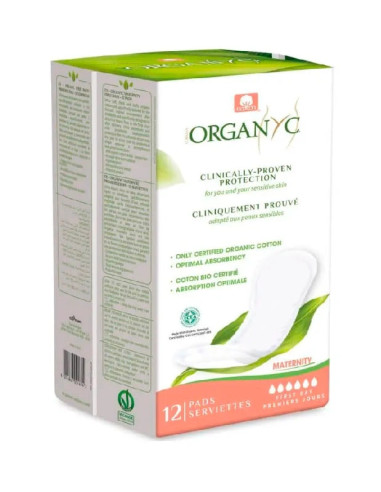 Organyc Primeros Días de Maternidad Compresas...