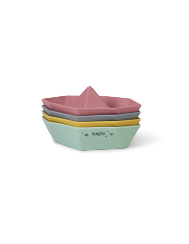 Saro Set 4 Barquitos Origami +6m