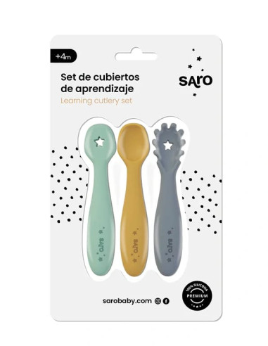Saro Set Cubiertos Aprendizaje +4m