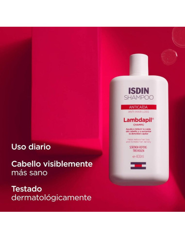 Isdin Lambdapil Champú Anti-Caída Duplo 400+400...