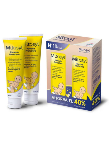 Mitosyl Pomada Protectora Duplo 2x65 g 40%...