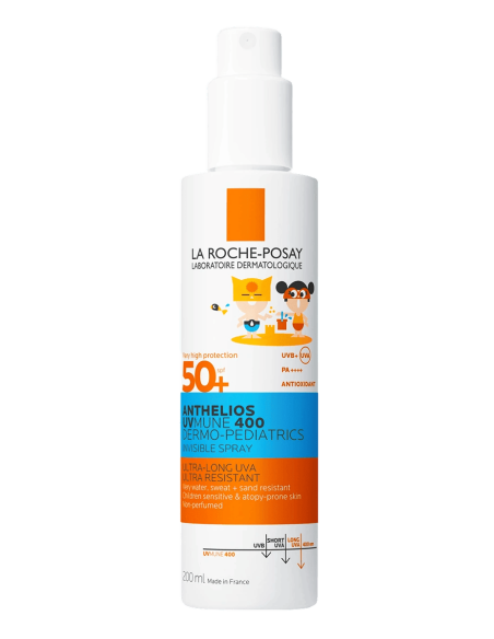 La Roche Posay Anthelios UVMUNE 400 Dermo-Pediatrics Spray Invisible SPF 50+ 200 ml