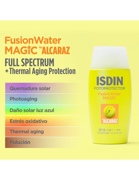Isdin Fotoprotector fusión Water Magic by Alcaraz SPF 50 – 50 ml