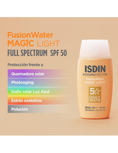 Isdin Fotoprotector Fusion Water Magic Light...