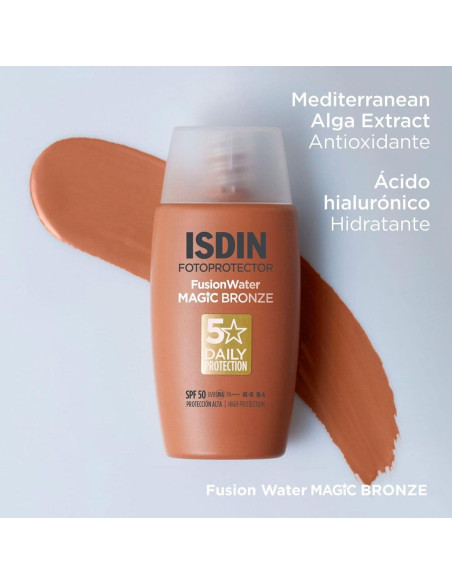Isdin Fotoprotector Fusion Water Magic Bronze SPF 50 - 50 ml