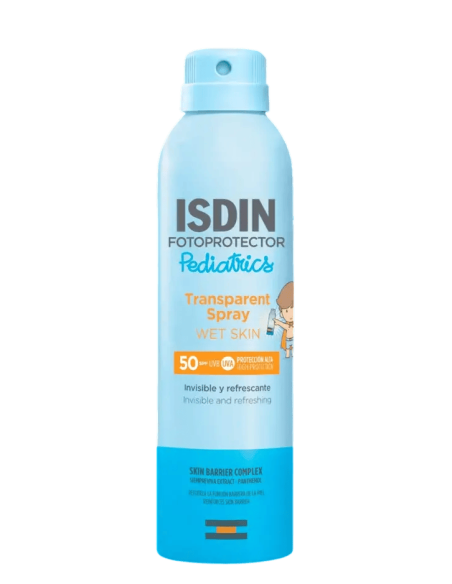 Isdin Fotoprotector Pediatrics Transparent Spray Wet Skin SPF 50 - 250 ml