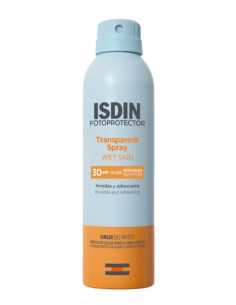 Isdin Fotoprotector Transparent Spray Wet Skin SPF 30 -...