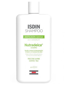 Isdin Nutradeica Champú Anticaspa Grasa 400 ml + Obsequio...
