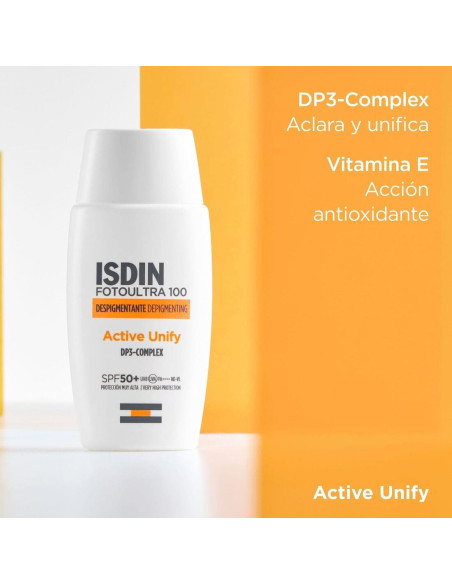 Isdin FotoUltra 100 Active Unify Despigmentante SPF 50+ 50 ml