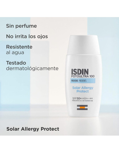 Isdin FotoUltra 100 Solar Allergy Protect SPF...