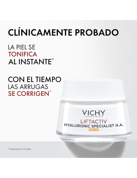 Vichy Liftactiv Hyaluronic Specialist H.A. Crema de Día con SPF 30 - 50 ml